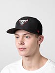 Бейсболка 47 BRAND арт. K-VOLCN03ZPP-BK Chicago Bulls NBA (черный)